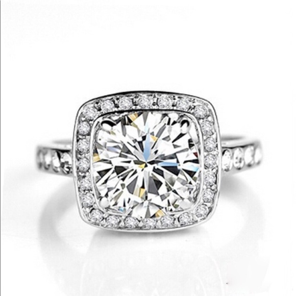 RESERVED FOR ASHLEY 6 Ct Queen Anne Wedding Ring - Picture 3 of 3